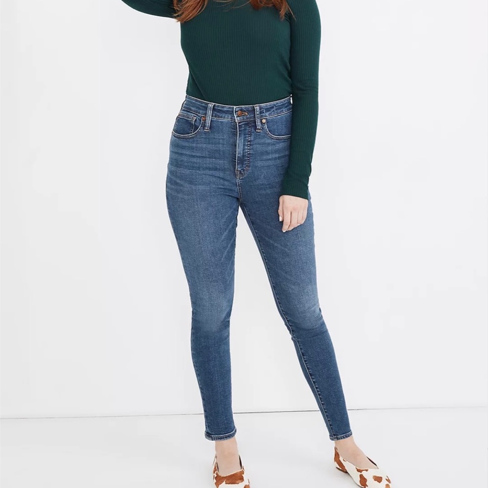 NWT Madewell Curvy High-Rise Skinny Jeans Sz 30
